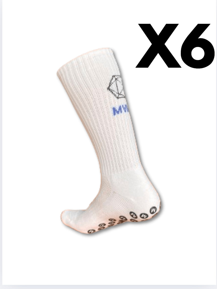 6 Pair Bundle - Performance Grip Socks - MVM